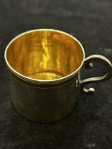 Silver small mug