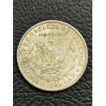 1900 American silver dollar