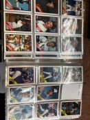2x Album of baseball cards The rangers & Angels over 700 cards total
