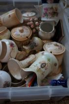 Large unsorted mixed box to include blush ivory &