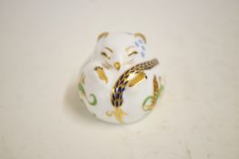 Royal crown derby field mouse gold stopper