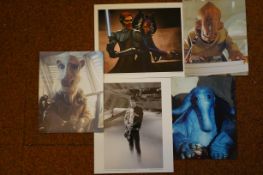 Star Wars pictures Lucas film limited 2010 x4 & 1