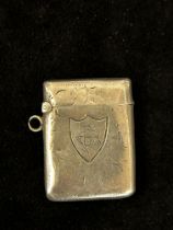 Silver vesta case