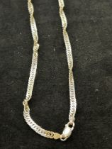 Silver neck chain