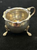 Silver 3 legged pot