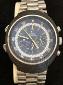 1969 Omega flightmaster wristwatch, currently tick