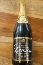 Lanson black label champagne
