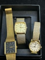 Citizen, Bulova & Rotary wristwatch