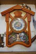 Happy tales cuckoo clock by Bradford exchange by J