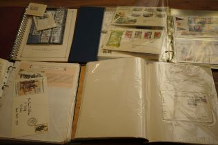 4x Stamp & first day cover albums
