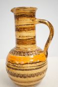 Bitossi Italian ceramic jug Height 31 cm