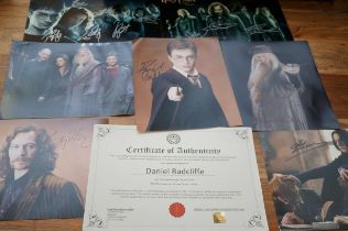 7 Signed Harry Potter & Daniel Radcliffe signed ph