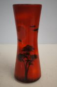 Poole vase, height 24.5cm