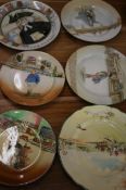 6x Royal Doulton series ware plates