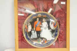 William & Kate wedding plate
