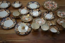 Collection of early Royal crown derby