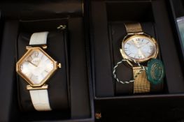 Gamages London 2 fashion wristwatches boxed with p