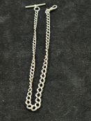 Silver watch chain