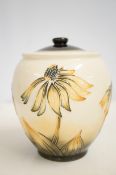 Moorcroft ginger jar cornflower