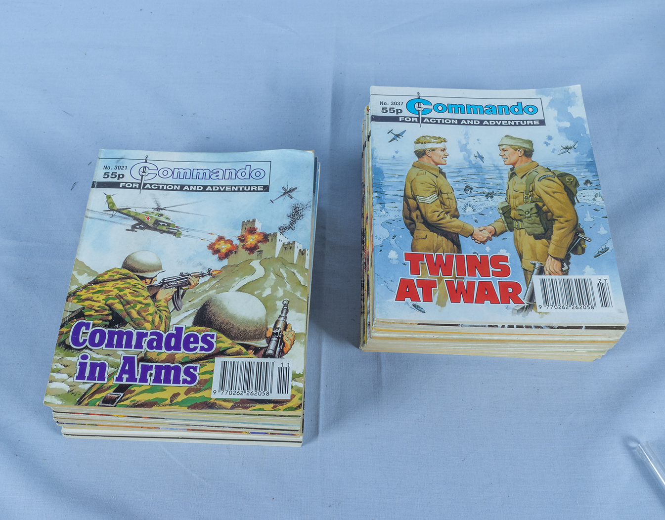 30 vintage Commando comics all 55p 3021/3092