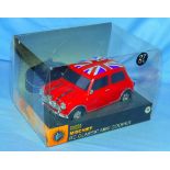 A Marks and Spencer Mischief RC Classic Mini Cooper radio controlled car