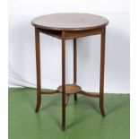 Mahogany round window table