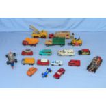 A collection of Dinky, Corgi and other diecast vehicles