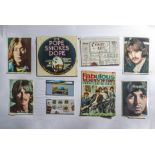 David Peel and the Lower End Side album, four photo prints of The Beatles, copy of Fabulous