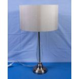 Acrylic table lamp and shade