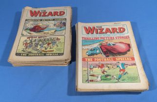 39 Vintage Wizard comics 1971