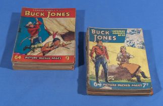 14 Vintage Buck Jones comics 19550/60, 7d/10d