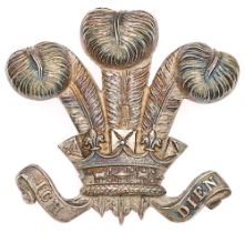 3rd Dragoon Guards, 10th Hussars or 12th Lancers Victorian NCO's 1898 HM silver arm badge. Fine