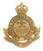 Northern Rhodesia Volunteer Defence Force WW2 cap badge circa 1941-45. Good scarce die-stamped