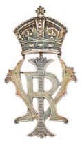 21st Lancers Victorian Boer War NCO's 1900 HM silver arm badge. Fine rare die-cast Birmingham