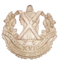 16th Bn. (Cameron Highlanders) Royal Western Australia Regiment glengarry cap badge c1930-42. Good