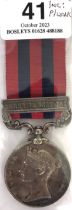 2nd Bn Hampshire Regiment India General Service Medal, clasp Burma 1885-7 Awarded to 629 PTE