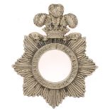 Badge. Scottish. 3rd Renfrewshire Rifle Volunteers Victorian glengarry badge circa 1880-87. Good