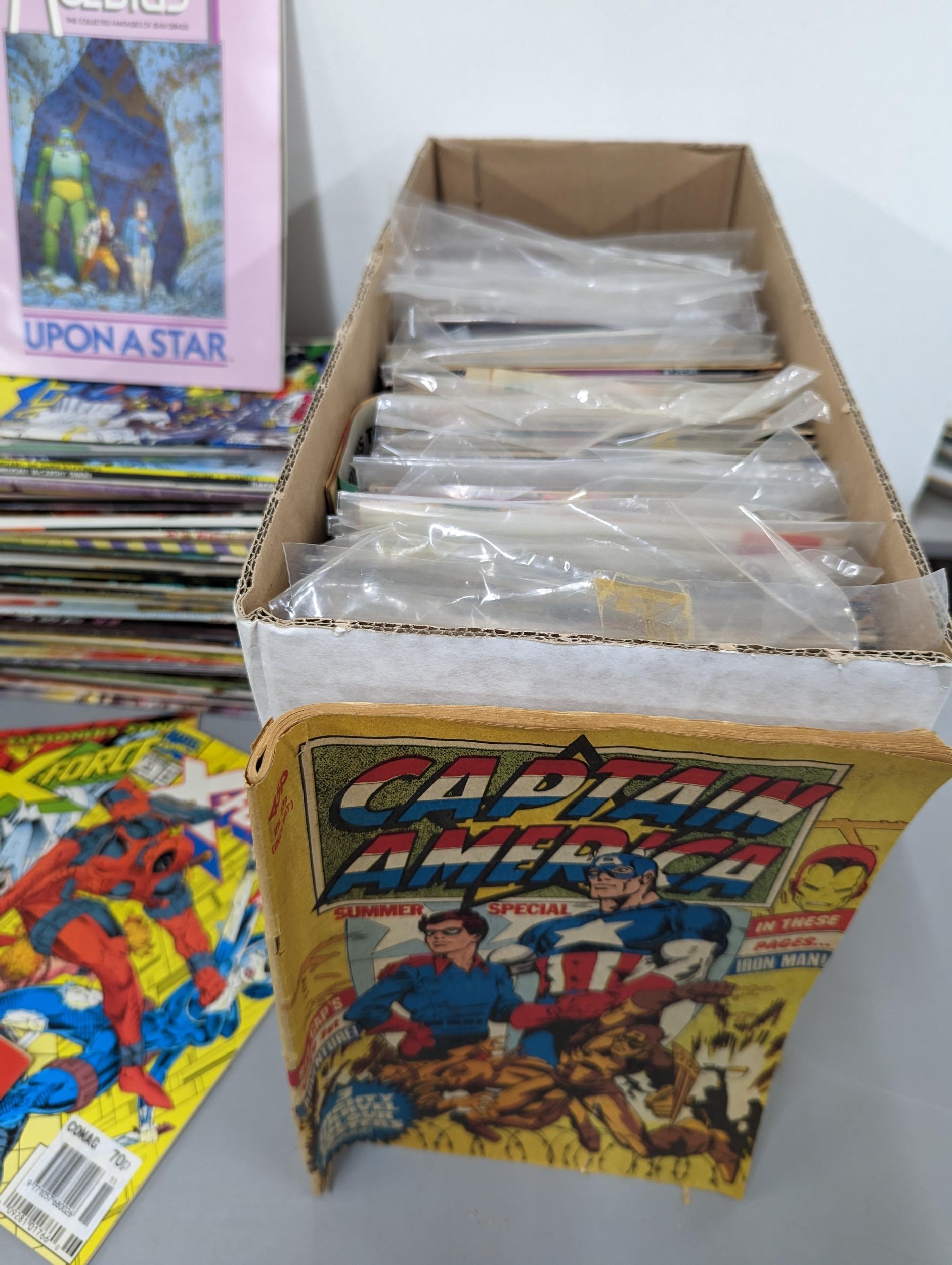 500+ Marvel, DC and other comic books, mostly 1980's A/F, to include X-Men, Fantastic Four, - Bild 8 aus 8