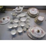 A Royal Doulton Canton pattern dinner/tea set Location: