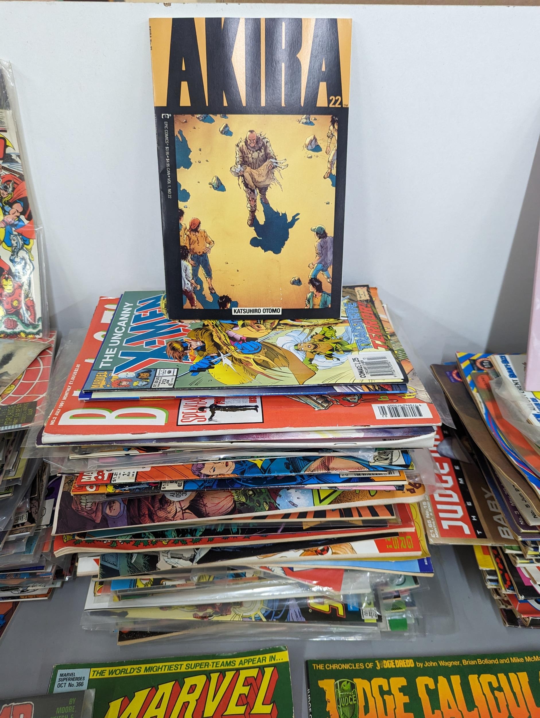 500+ Marvel, DC and other comic books, mostly 1980's A/F, to include X-Men, Fantastic Four, - Bild 6 aus 8