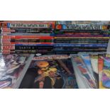 A collection of Marvel, DC and other Graphic Novels A/F to include The Essential Fantastic Four