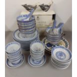Royal Worcester ramekins, mixed modern Oriental tea bowls, rice bowls and other items to include a