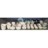 A group of Poole pottery part tea/coffee sets Location: 6:4