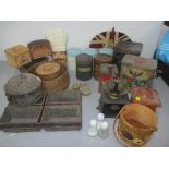 A mixed lot of kitchenalia to include a spice pot, Hovis related items, together with a Kenrick &