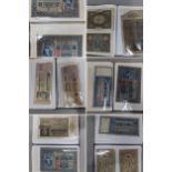 An album of early 20th century German, Austrian and Russian banknotes, approx 60 Location: