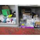 A mixed lot of electricals and accessories, and other items to include a Sony Walkman, Virtual