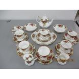 A Royal Albert Old Country Roses part tea set Location: