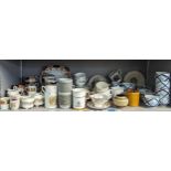 Mixed ceramic items to include tea sets, Carlisle ware, Aynsley, a Royal Worcester cup and saucer,