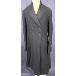 Two early 20th Century capes A/F, an early 20th Century ladies black woollen coat (one button