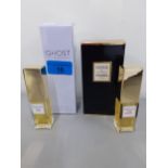 A full bottle of 75ml Coco Chanel, a sealed box containing a 30ml bottle of Ghost and 2 full bottles